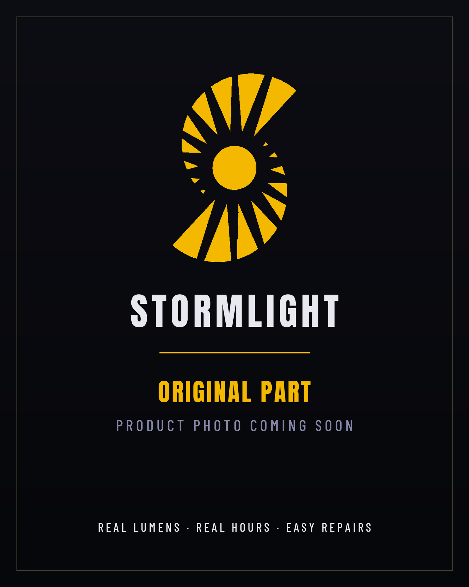 Stormlight 700 PCB — original part